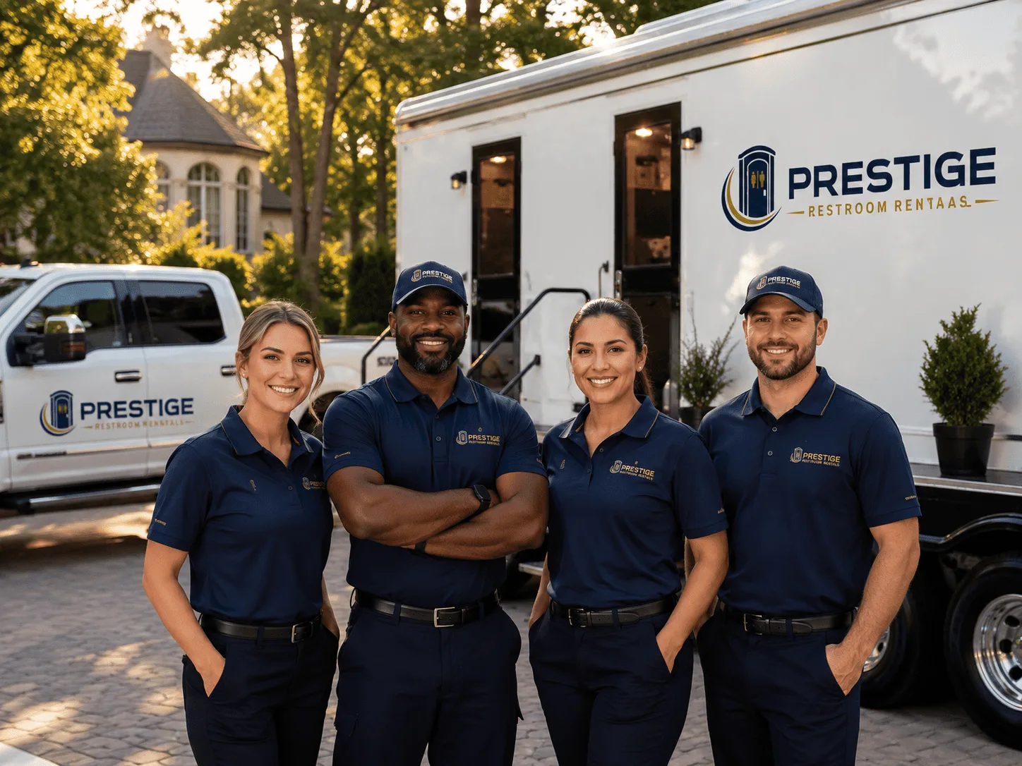 Trusted Luxury Portable Restrooms company in Waggoner, IL